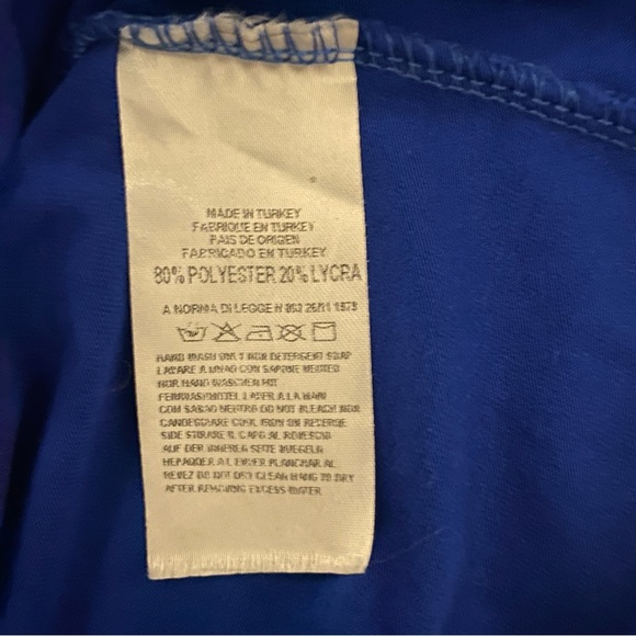 GREENAPPLE Women's Royal Blue Effel Tower Embelished Tunic Size - Picture 9 of 10